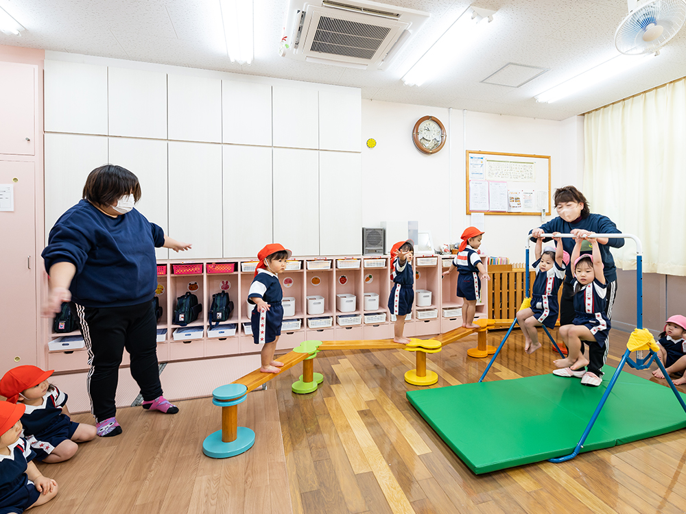 有住小学校内分園